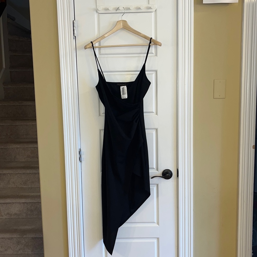 NWT strappy Little black dress